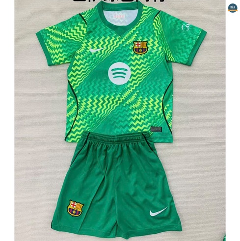 Maxmaillot:Max Maillots Barcelone Enfant Gardien De But Vert 2026/27