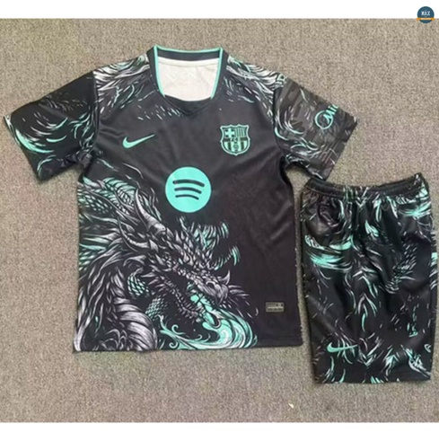 Maxmaillot:Max Maillot Barcelone Enfant Dragon Noir 2026/27