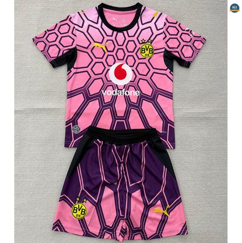Maxmaillot:Max Maillot foot Borussia Dortmund Enfant Gardien De But Rose 2026/27