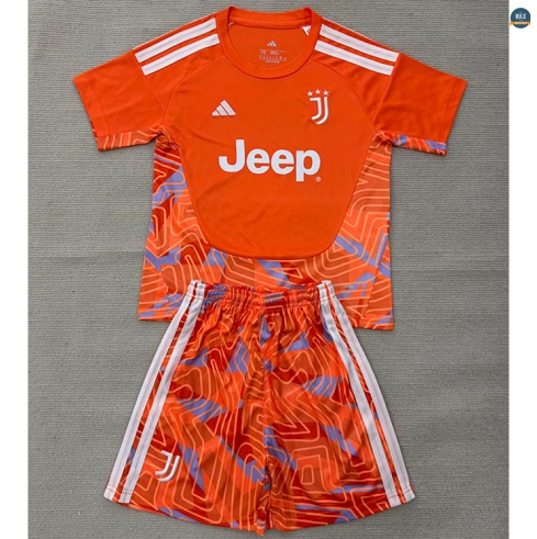 Maxmaillot:Max Maillot Juventus Enfant Gardien De But Orange 2026/27