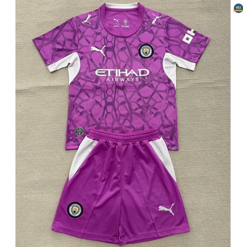 Maxmaillot:Max Maillots Manchester City Enfant Gardien De But Violet 2026/27
