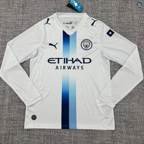 Maxmaillot:Max Maillot de foot Manchester City Exterieur Manche Longue 2026/27