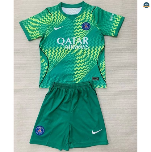 Maxmaillot:Max Maillot foot PSG Enfant Gardien De But Vert 2026/27