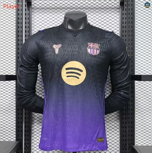 Maxmaillot:Max Maillots Player Version 2026/27 Barcelone Exterieur Manche Longue