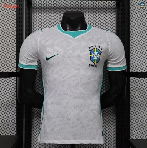 Maxmaillot:Max Maillots Player Version 2026/27 Brésil Spécial Blanc