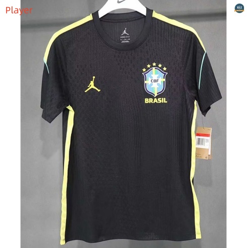 Maxmaillot:Max Maillot foot Player Version 2026/27 Brésil Training Noir