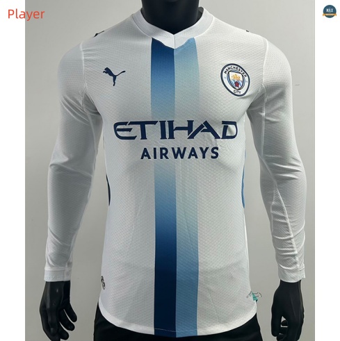 Maxmaillot:Max Maillot Player Version 2026/27 Manchester City Exterieur Manche Longue