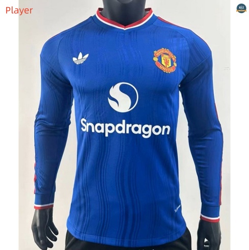 Maxmaillot:Max Maillot Player Version 2026/27 Manchester United Exterieur Manche Longue