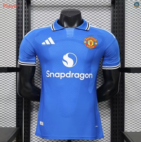 Maxmaillot:Max Maillots Player Version 2026/27 Manchester United Spécial Bleu