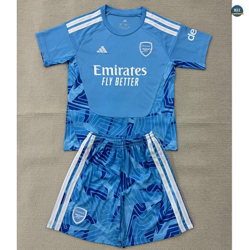 Max Maillot Arsenal Enfant Gardien de but Bleu 2026/27 Grossiste