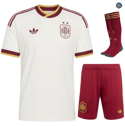 Max Maillot Espagne Enfant Exterieur 2 Etoiles 2026/27 Grossiste