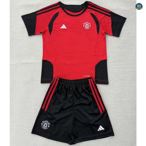 Max Maillot Manchester United Enfant Training Rouge 2026/27 Grossiste