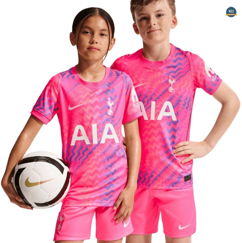 Max Maillot Tottenham Hotspur Enfant Gardien de but Rose 2026/27 Grossiste