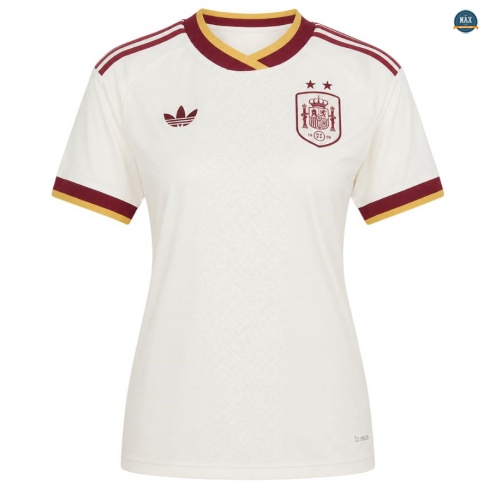 Max Maillot Espagne Femme Exterieur 2 Etoiles 2026/27 Grossiste