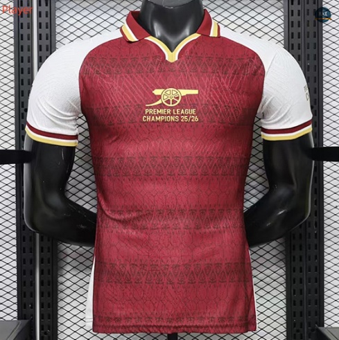 Max Maillot Player Arsenal Spéciale Rouge 2026/27 Mode‎
