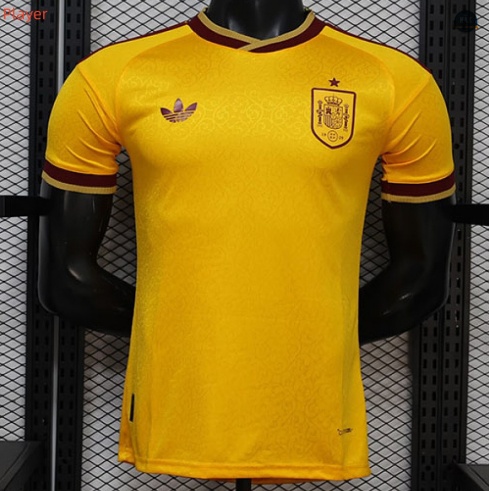 Max Maillot Player Espagne Spéciale Jaune 2026/27 Grossiste
