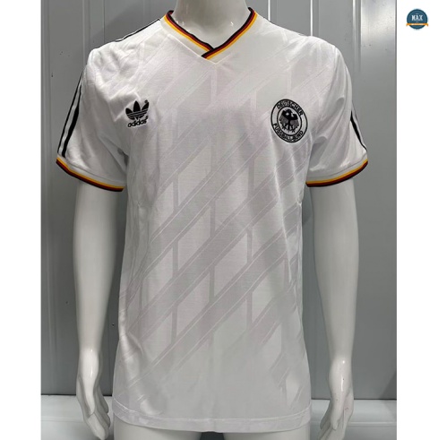 Max Maillot Retro 1986 Allemagne Domicile Mode‎
