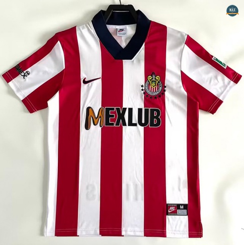 Max Maillot Retro 1996-97 Chivas Domicile Mode‎