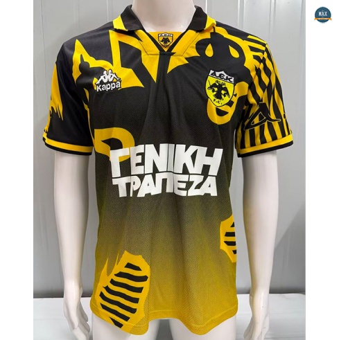 Max Maillot Retro 1997-98 Athens AEK Domicile Grossiste
