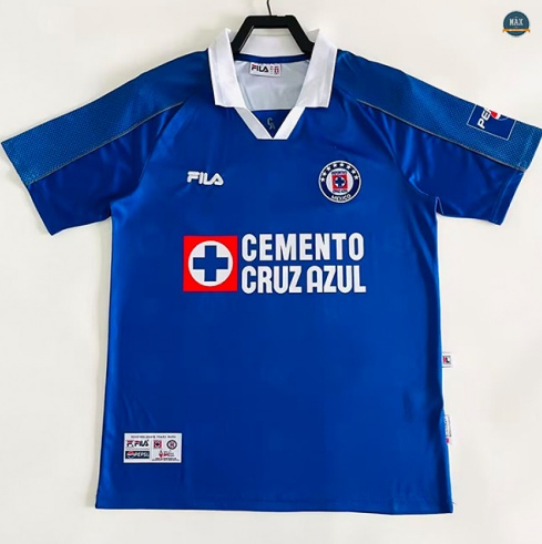 Max Maillot Retro 2000-01 Cruz Azul Domicile Mode‎