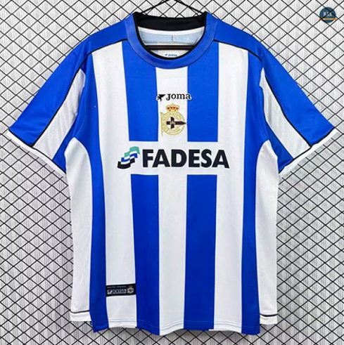 Max Maillot Retro 2002-03 Deportivo de La Coruña Domicile Grossiste