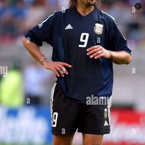 Max Maillot Retro 2002 Argentine Exterieur Mode‎