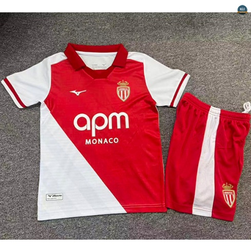 Max Maillot foot AS Monaco Enfant Domicile 2026/27