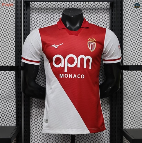 Max Maillot foot Player Version 2026/27 AS Monaco Domicile