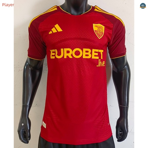 Max Maillot foot Player Version 2026/27 AS Rome Domicile