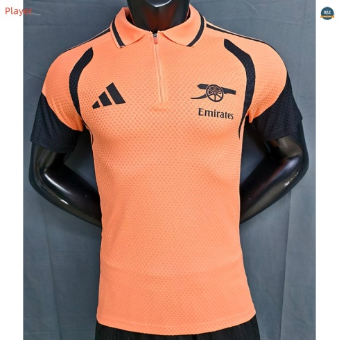 Max Maillot foot Player Version 2026/27 Arsenal Orange