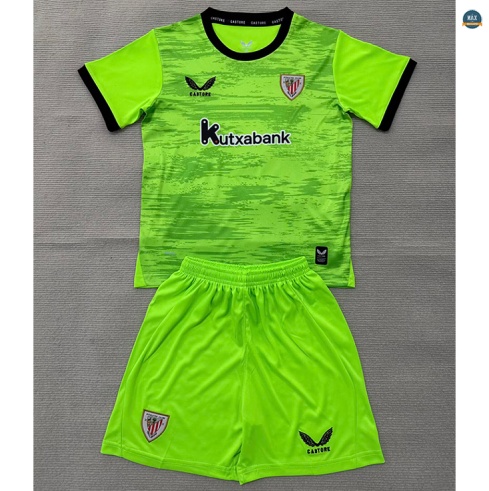 Max Maillot foot Athletic Bilbao Enfant Gardien De But Vert 2026/27