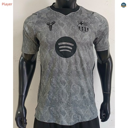 Max Maillot foot Player Version 2026/27 Barcelone Gardien De But Gris