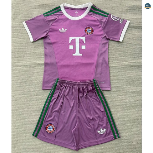 Max Maillot foot Bayern Munich Enfant Gardien De But Rose 2026/27