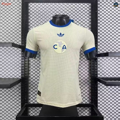 Max Maillot foot Player Version 2026/27 CF América anniversaire Jaune