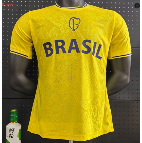 Max Maillot foot Player Version 2026/27 Corinthiens spécial Jaune