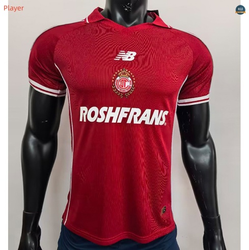 Max Maillot foot Player Version 2026/27 Toluca Domicile