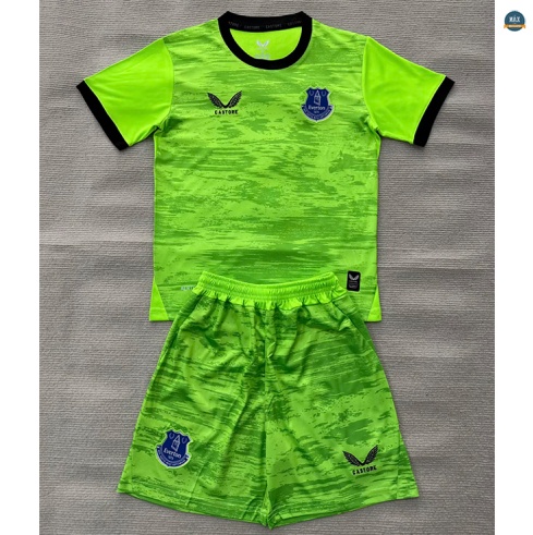 Max Maillot foot Everton Enfant Gardien De But Vert 2026/27