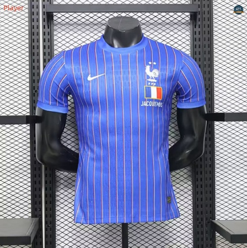 Max Maillot foot Player Version 2026/27 France spécial Bleu