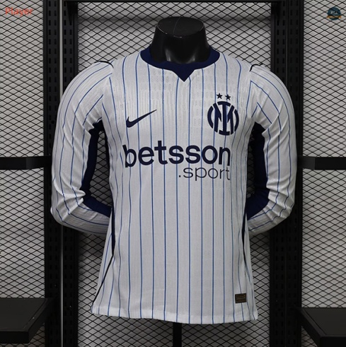 Max Maillot foot Player Version 2026/27 Inter Milan Exterieur Manche Longue