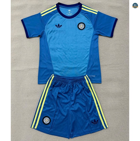 Max Maillot foot Leeds United Enfant Gardien De But Bleu 2026/27