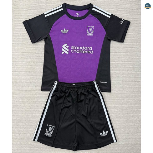Max Maillot foot Liverpool Enfant Gardien de but Violet 2026/27