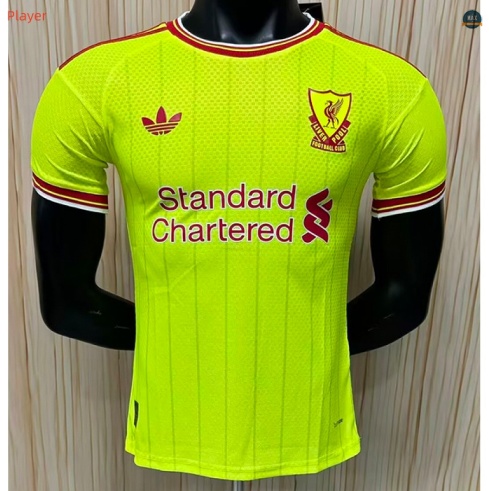 Max Maillot foot Player Version 2026/27 Liverpool Vert