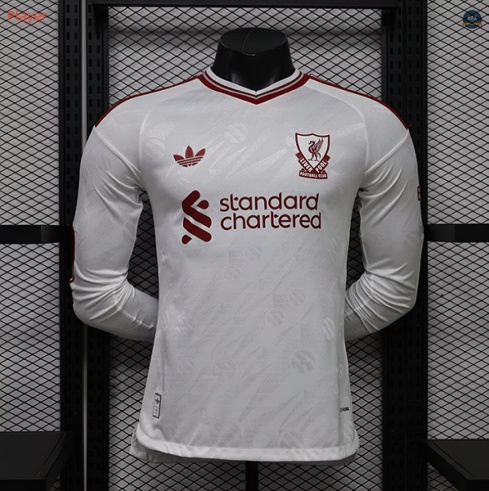 Max Maillot foot Player Version 2026/27 Liverpool Exterieur Manche Longue