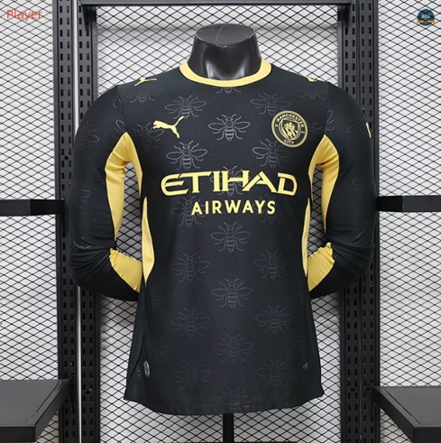 Max Maillot foot Player Version 2026/27 Manchester City Third Manche Longue