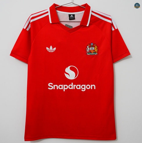 Max Maillot foot Manchester United 125e anniversaire Rouge 2026/27