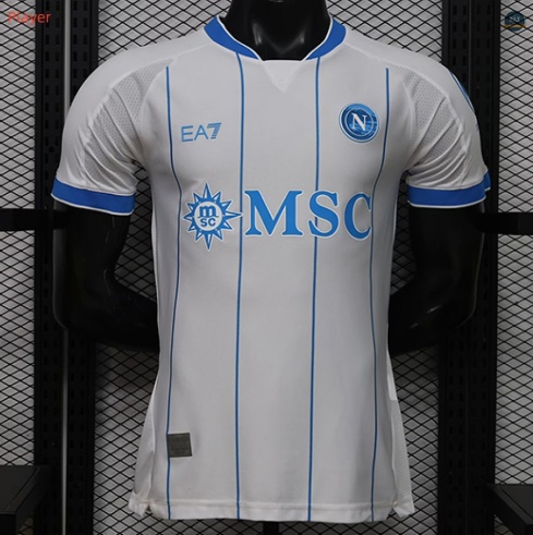 Max Maillot foot Player Version 2026/27 Naples Exterieur