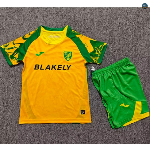Max Maillot foot Norwich City Enfant Domicile 2026/27
