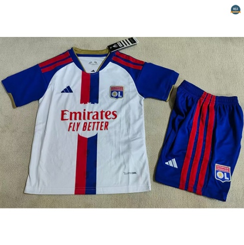Max Maillot foot Lyon Enfant Domicile 2026/27