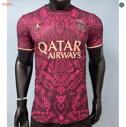Max Maillot foot Player Version 2026/27 PSG spécial Rouge