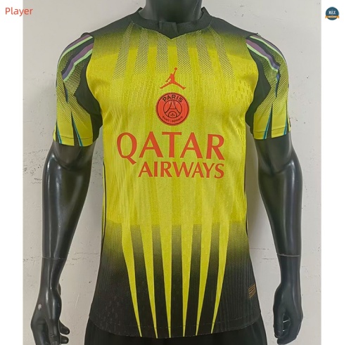 Max Maillot foot Player Version 2026/27 PSG spécial Jaune